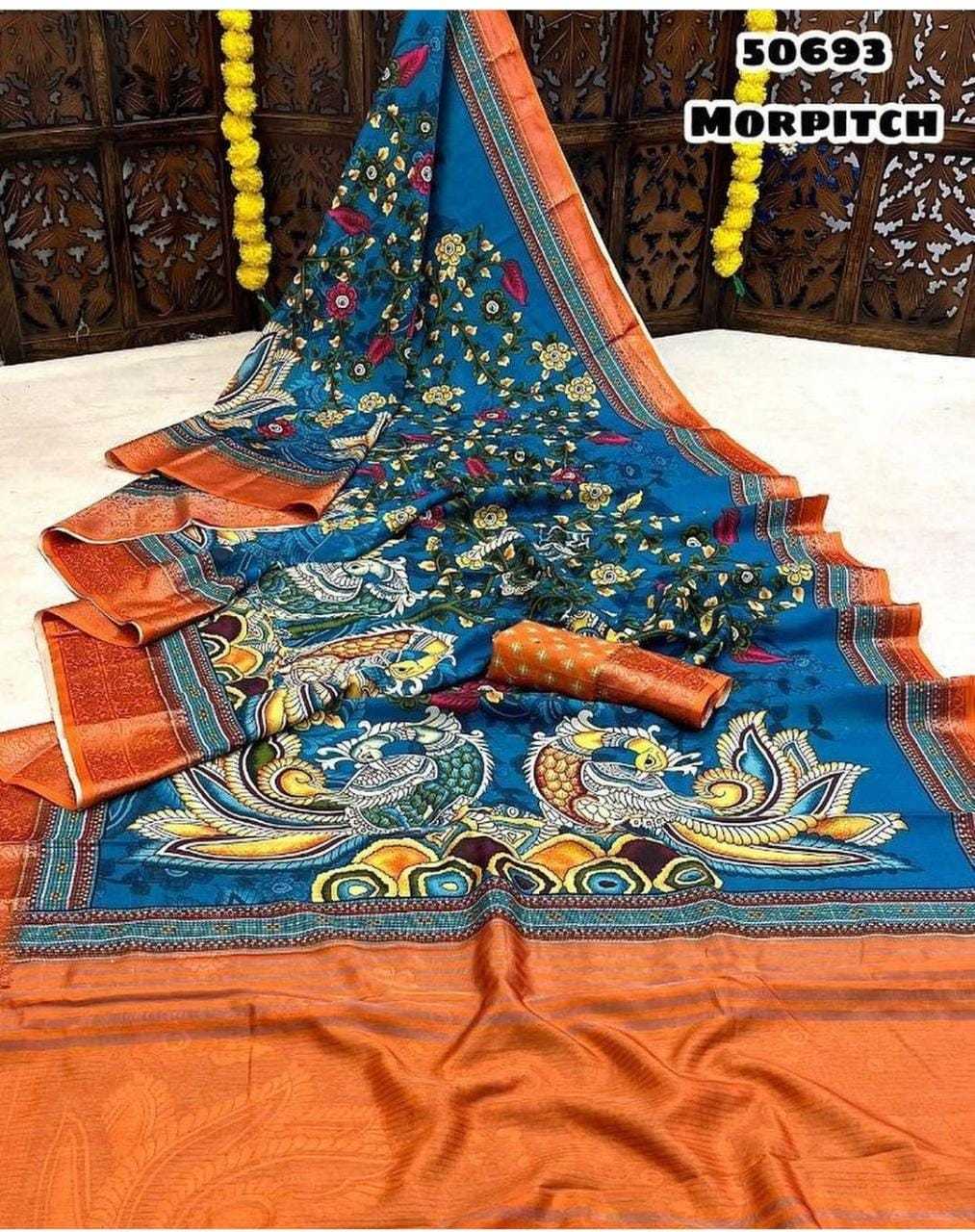 YNF DOLA SILK KESH203 MTW42 SAREES WHOLESALE DOLA SOFT HAND PRINTED SILK SAREES MANUFACTURER