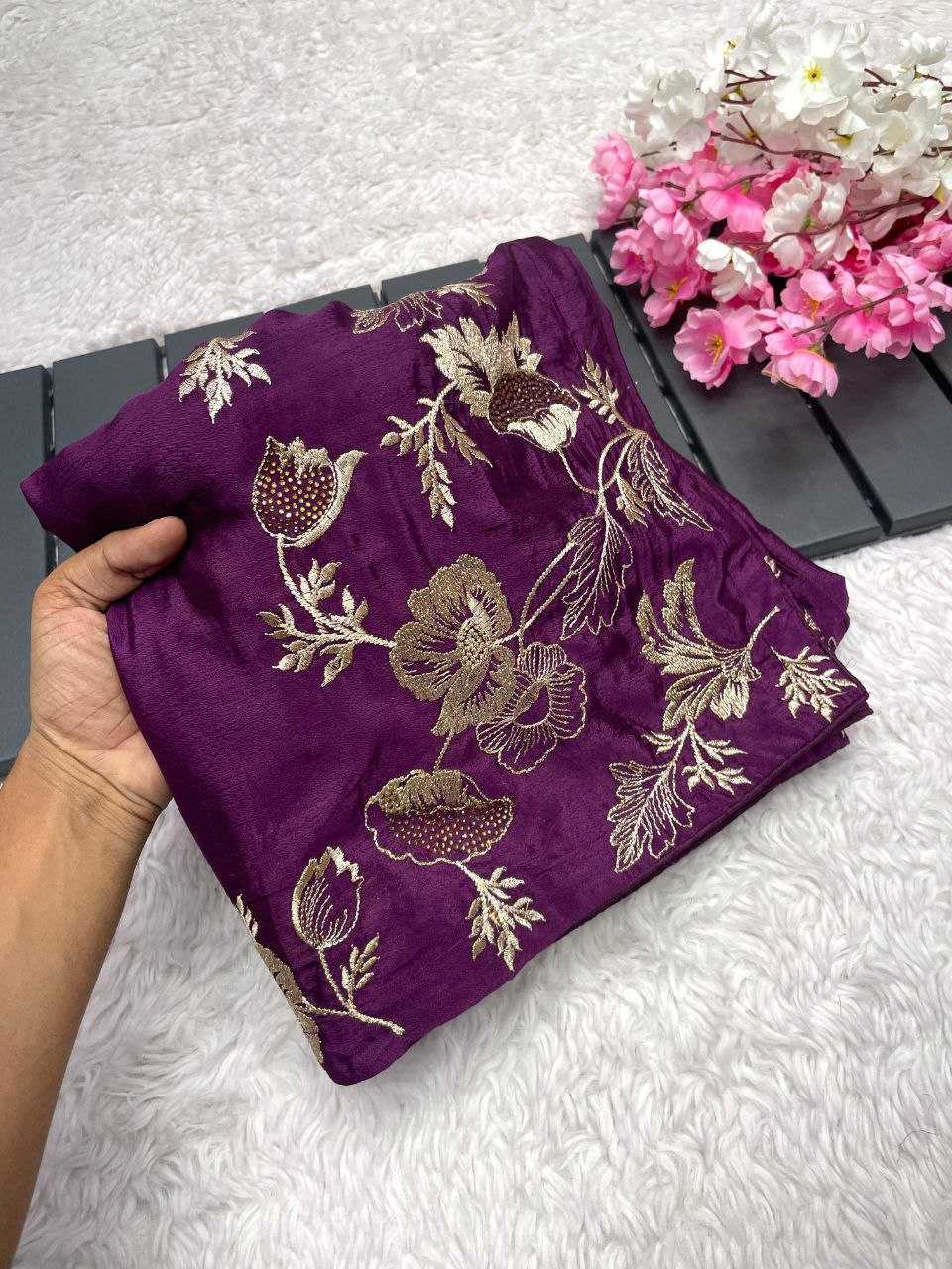 YNF DOLA SILK RIN143 459 SILK SAREES WHOLESALE TRADITIONAL EMBROIDERY FRSTIVEL SILK SAREES MANUFACTURER