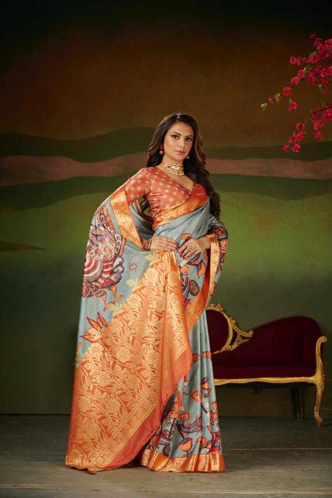 YNF DOLA SILKKESH263 SBI19 SILK SAREES WHOLESALE TRADITIONAL PRINTED DOLA SOFT SILK SAREES MANUFACTURER