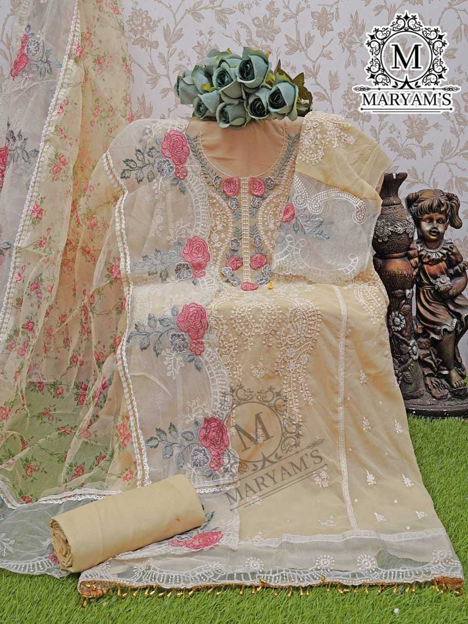 YNF GAUX GEORGETTE RIN129 163 SUITS & DRESSES WHOLESALE UNSTITCHED SUITS MANUFACTURER