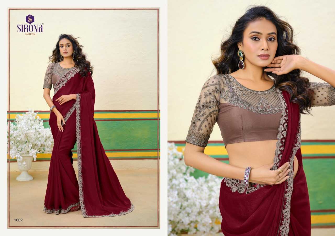 YNF GEORGETTE SIRONA FASHION KESH113 Arisaa CLOTHING BRANDS WHOLESALE SAREES MANUFACTURER