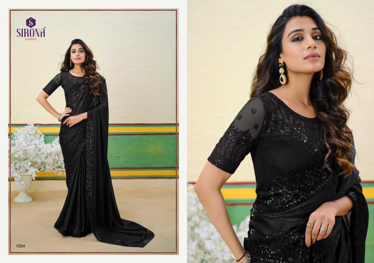 YNF GEORGETTE SIRONA FASHION KESH113 Arisaa CLOTHING BRANDS WHOLESALE SAREES MANUFACTURER