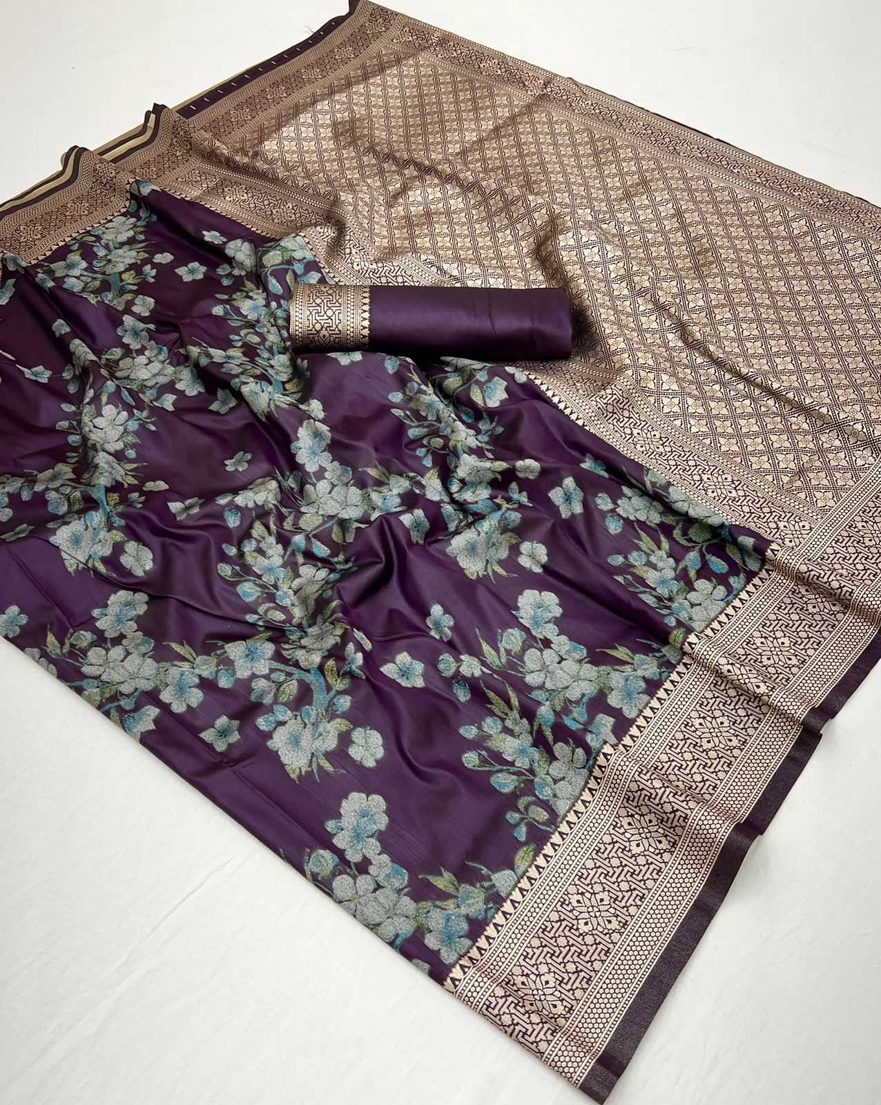YNF HANDLOOM SILK SOSY KESH113 Flora Silk CLOTHING BRANDS WHOLESALE SAREES MANUFACTURER