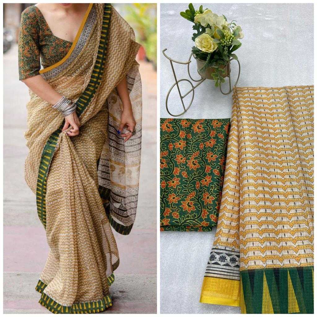 YNF HEAVY KOTA KESH267 RSJD01 WHOLESALE TRADITIONAL PRINTED KOTA SOFT SILK SAREES MANUFACTURER