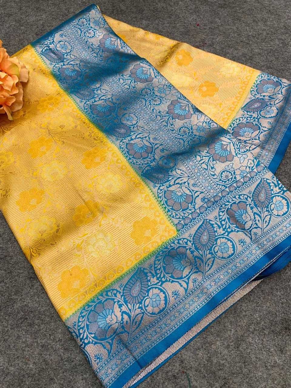 YNF KANJEEVARAM SILK SAREES RIN144  GULABO WHOLESALE KANJEEVARAM SILK FESTIVEL SAREES FOR WEDDING MANUFACTURER