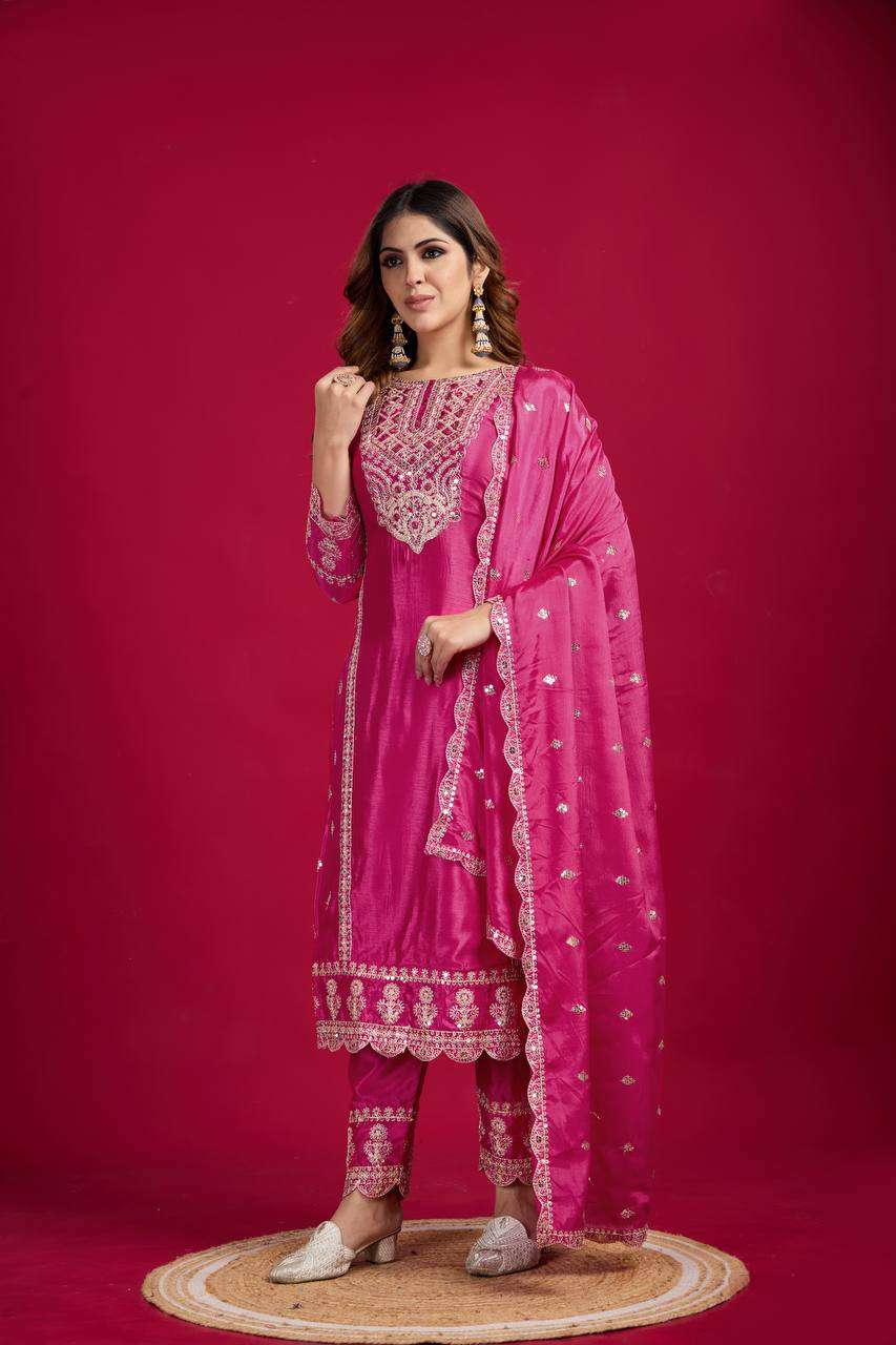 YNF KESH128 5001 SUITS & DRESSES WHOLESALE EMBROIDERY PARTY WEAR LADIES ZARI SUITS MANUFACTURER