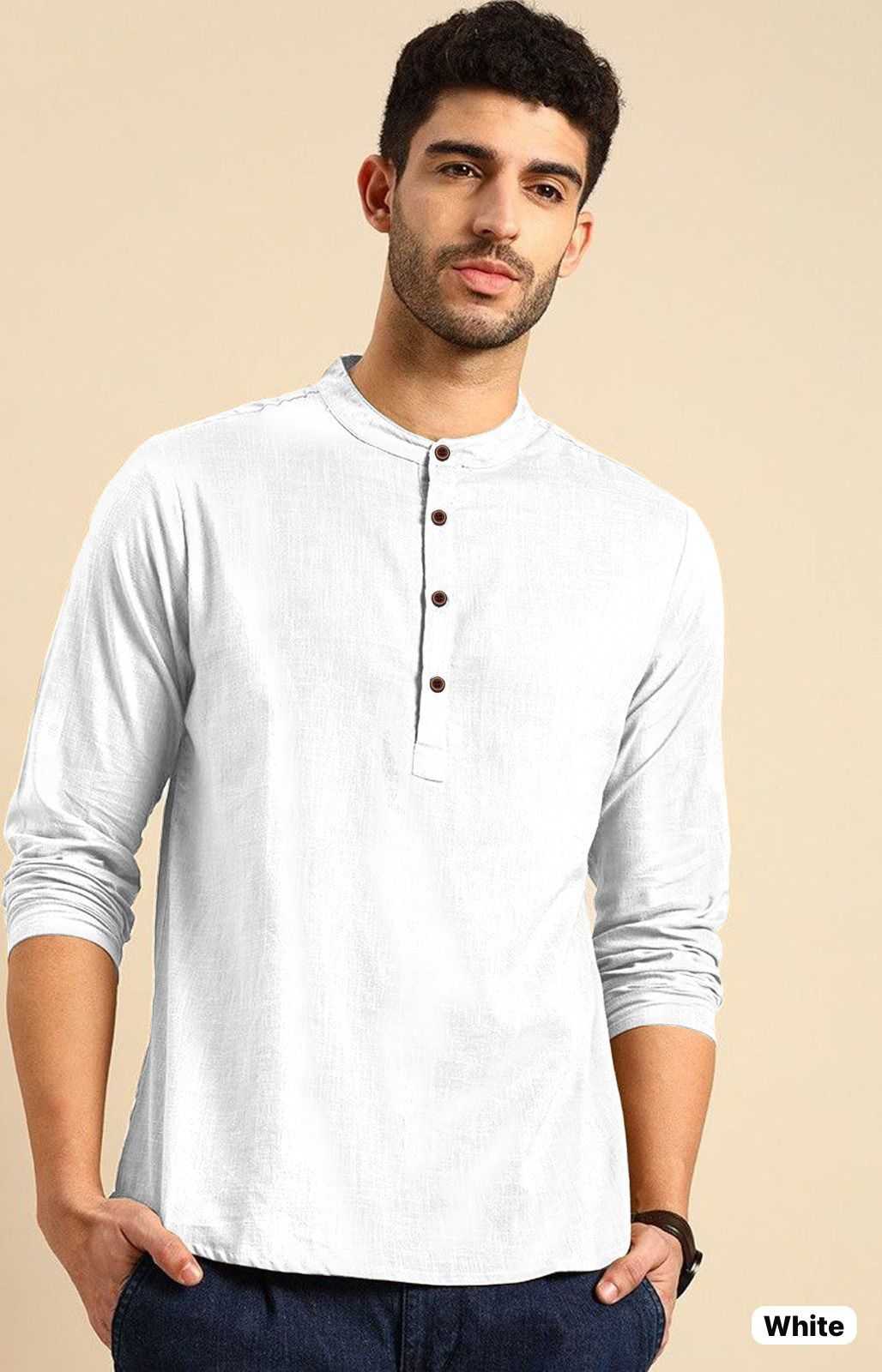 YNF KHADI COTTON KESH392 VAI04 MENS WEAR WHOLESALE KHADI COTTON CASUAL WEAR MENS SHIRTS MANUFACTURER