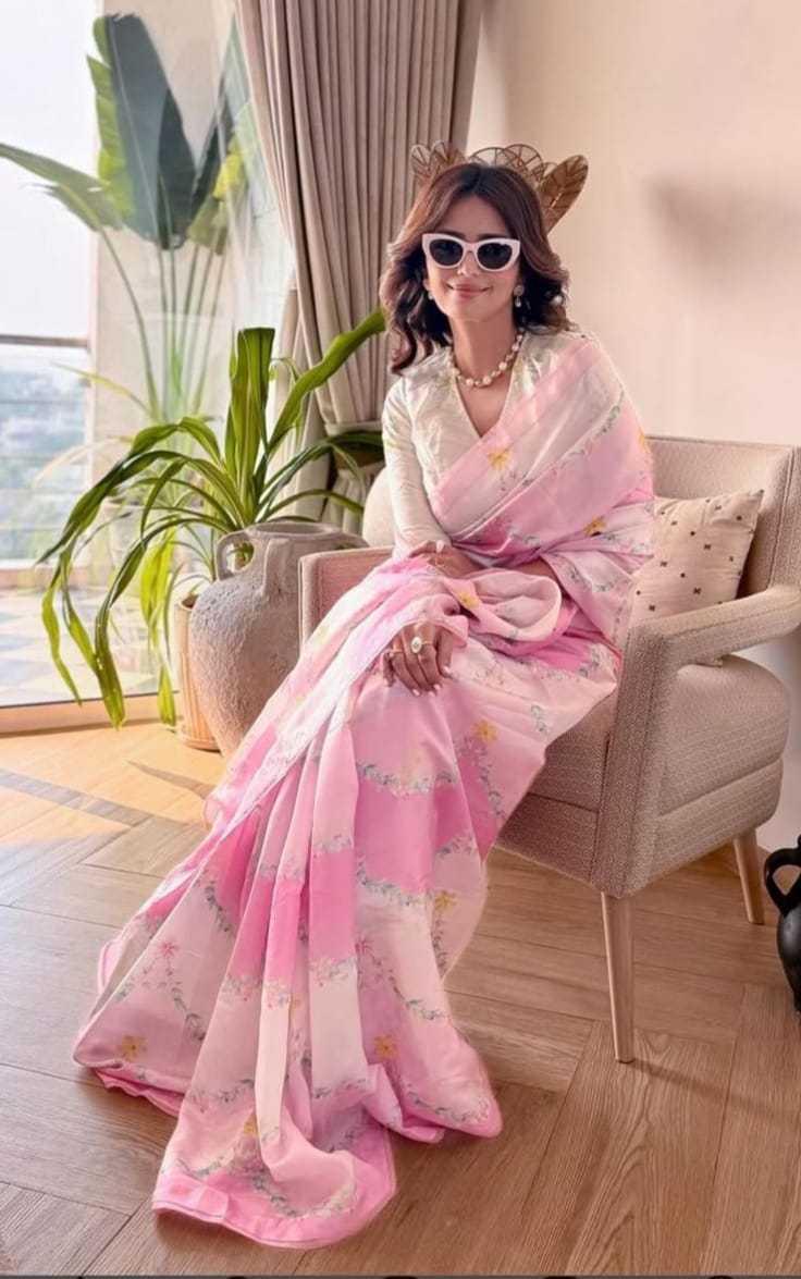 YNF LINEN KESH223 507 SAREES WHOLESALE COTTON PRINTED LINEN SAREES MANUFACTURER