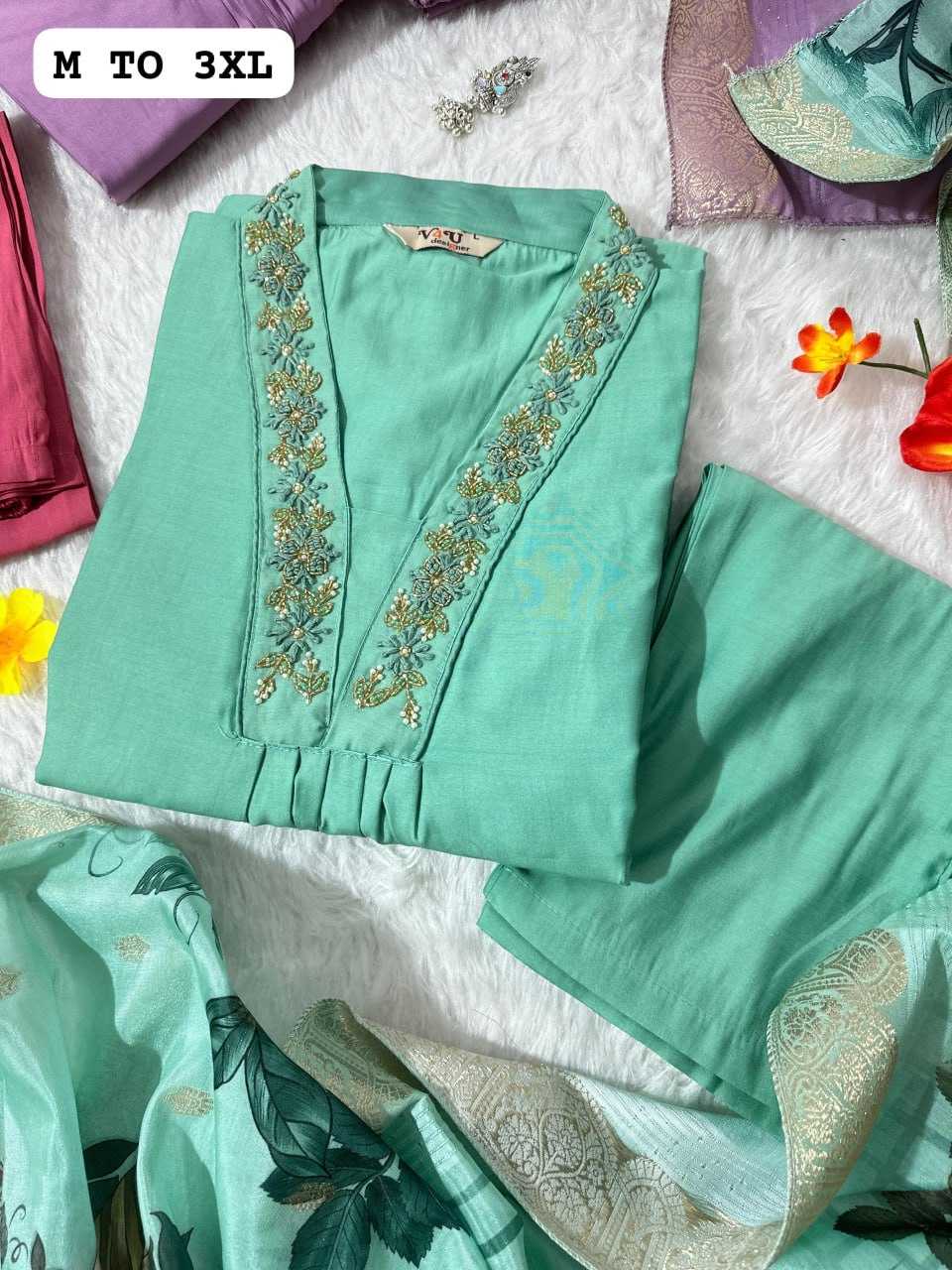 YNF MUSLIN KESH256 RNF01 SUITS & DRESSES WHOLESALE PRINTED LONG KURTI MUSLIN SUITS MANUFACTURER