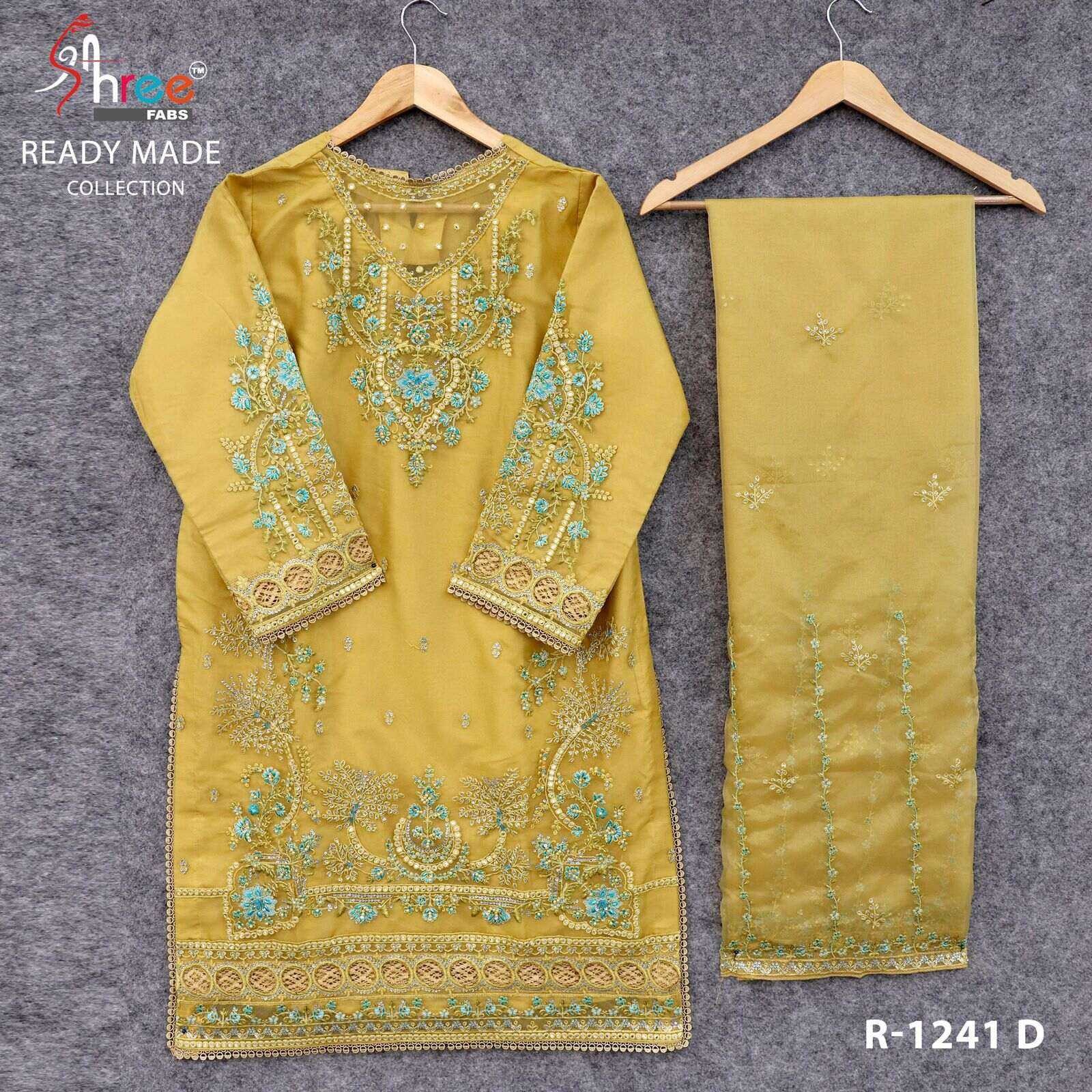 YNF ORGANZA SHREE FABS RIN145 MRD09 CLOTHING BRANDS WHOLESALE SUIT MANUFACTURER