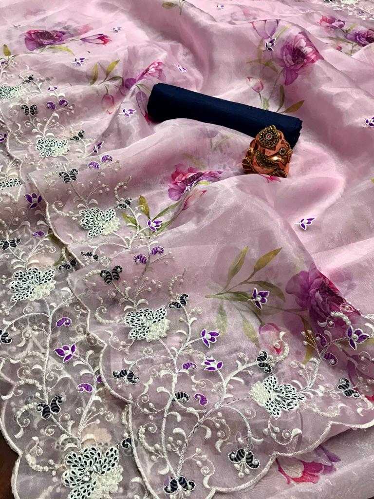 YNF ORGANZA SILK KESH183 Ridham SAREES WHOLESALE EMBROIDERED WEDDINGS DESIGNER SILK SAREES MANUFACTURER