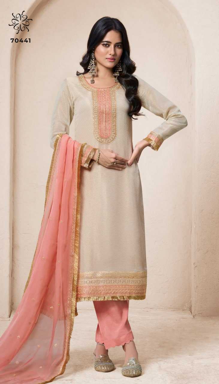 YNF ORGANZA VINAY KESH233 KULEESH CLOTHING BRANDS WHOLESALE SUITS MANUFACTURER