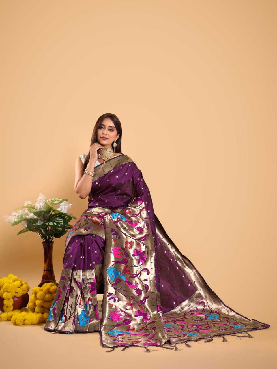 YNF PAITHANI SILK KESH167 Destiny SILK SAREES WHOLESALE PAITHANI SILK KANJIVARAM SILK ZARI BORDER SILK SAREES MANUFACTURER