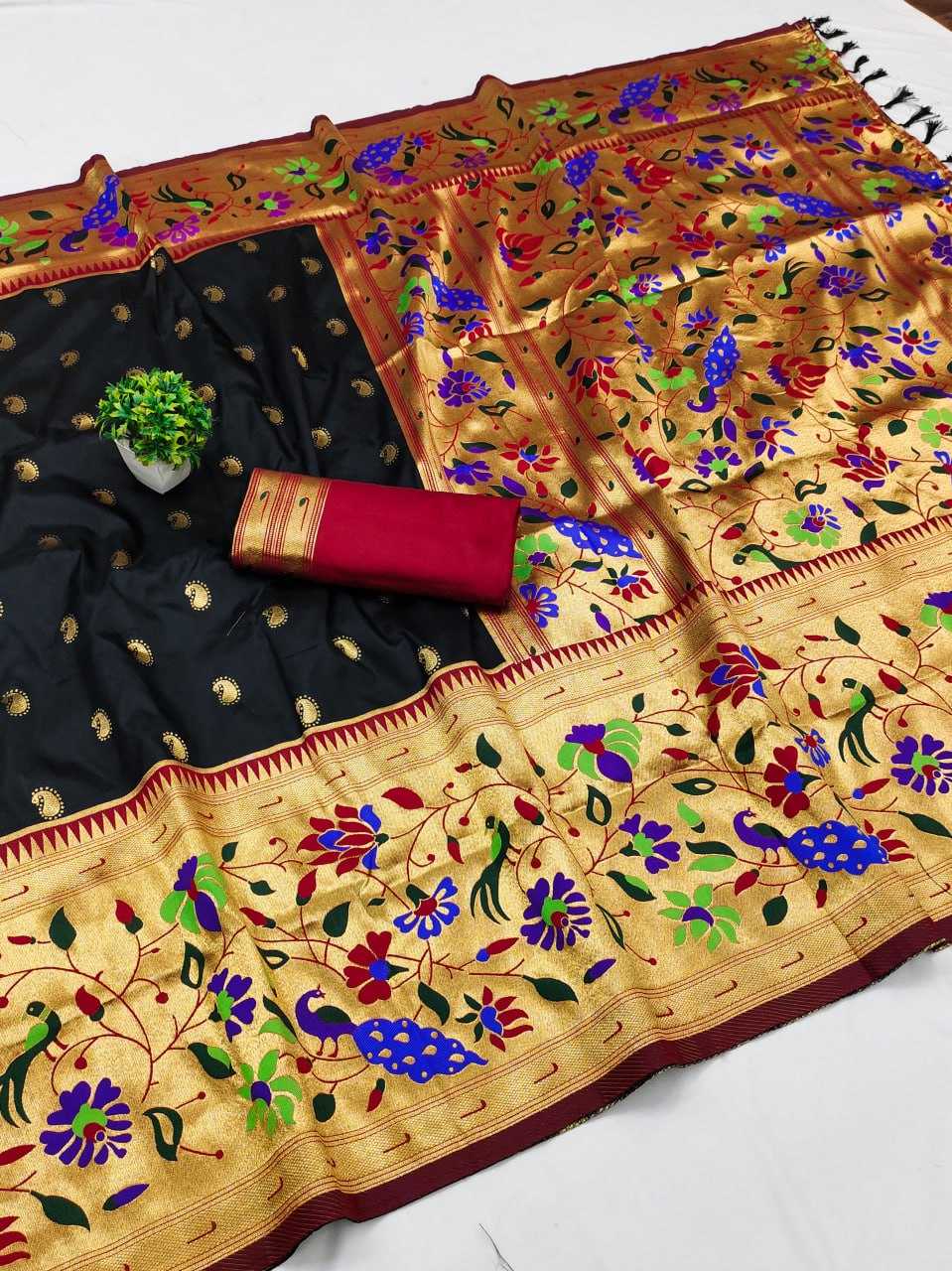 YNF PAITHANI SILK KESH167 ROCK STAR SILK SAREES WHOLESALE PAITHANI SILK TRADITIONAL SILK ZARI BORDER SILK KANJIVARAM SILK SAREES MANUFACTURER