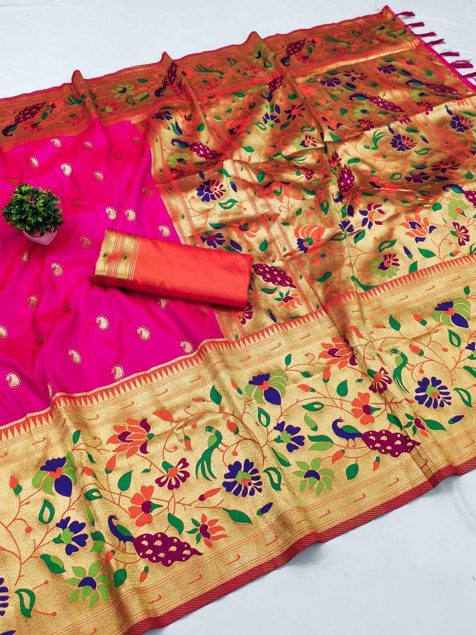 YNF PAITHANI SILK KESH167 ROCK STAR SILK SAREES WHOLESALE PAITHANI SILK TRADITIONAL SILK ZARI BORDER SILK KANJIVARAM SILK SAREES MANUFACTURER