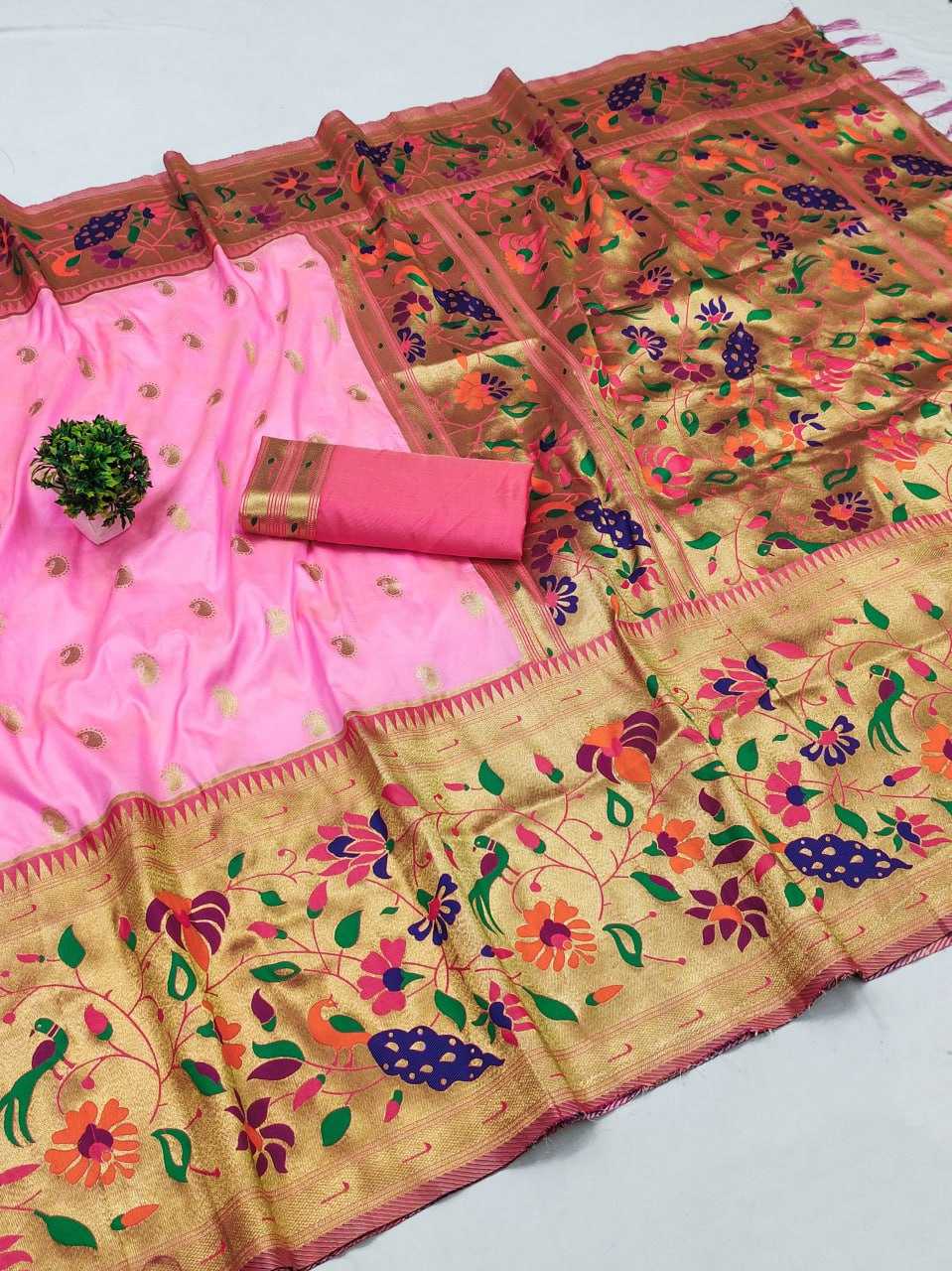 YNF PAITHANI SILK KESH167 ROCK STAR SILK SAREES WHOLESALE PAITHANI SILK TRADITIONAL SILK ZARI BORDER SILK KANJIVARAM SILK SAREES MANUFACTURER