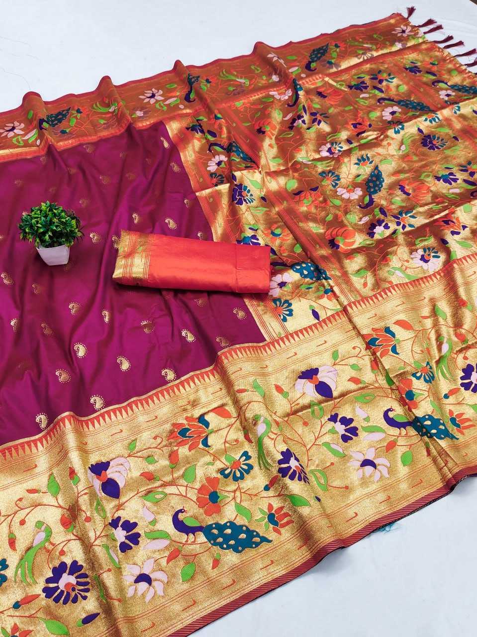 YNF PAITHANI SILK KESH167 ROCK STAR SILK SAREES WHOLESALE PAITHANI SILK TRADITIONAL SILK ZARI BORDER SILK KANJIVARAM SILK SAREES MANUFACTURER