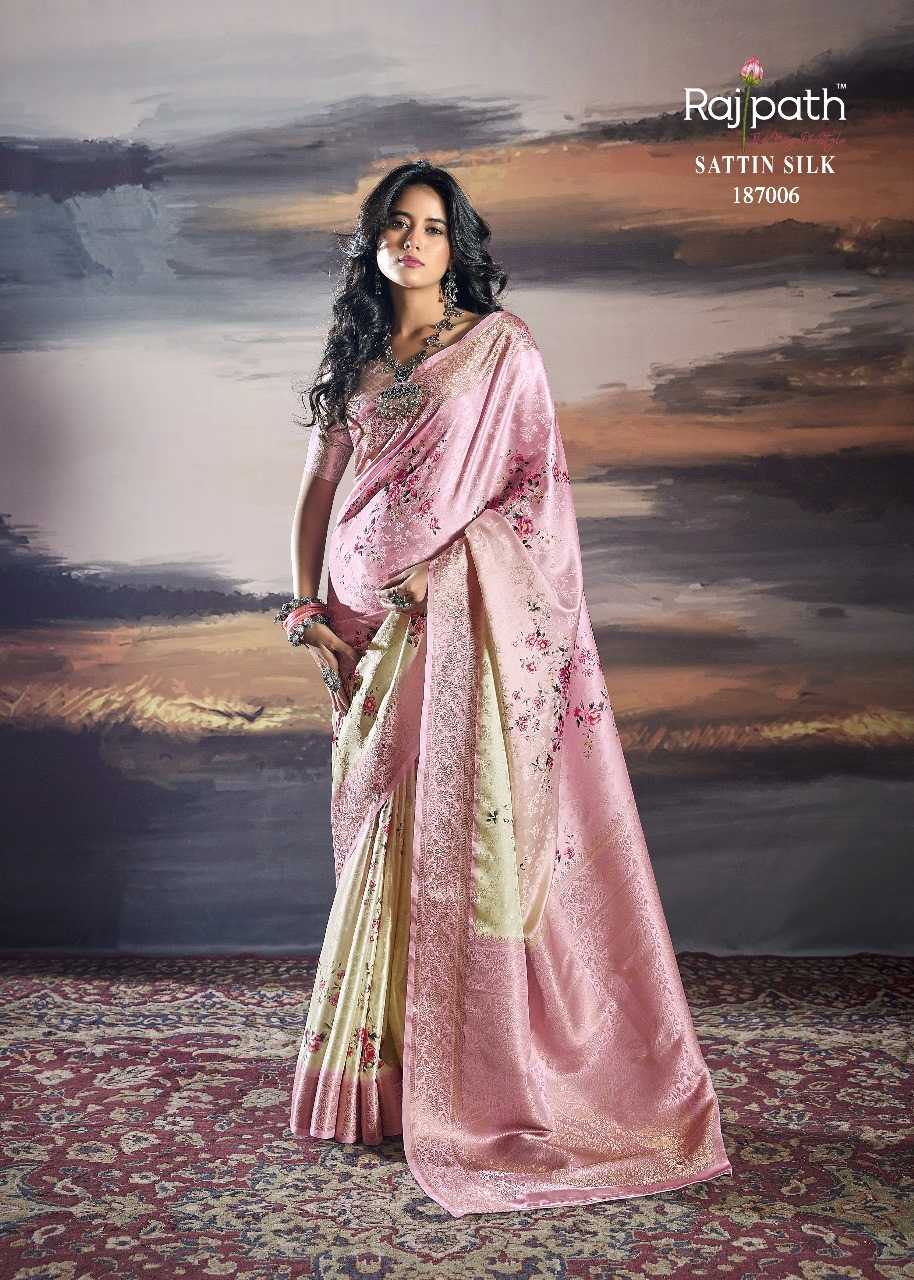 YNF SATIN RAJPATH KESH235 Pratishtha Silk CLOTHING BRANDS WHOLESALE SAREE MANUFACTURER