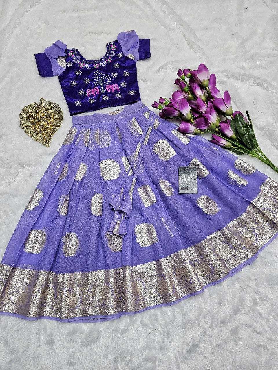 YNF SILK KIDS WEAR RIN161 RPVR2 WHOLESALE KIDS LEHENGA TRADITIONAL ETHNIC LEHENGA CHOLI KIDS FESTIVE BABY GIRL LEHANGA MANUFACTURER