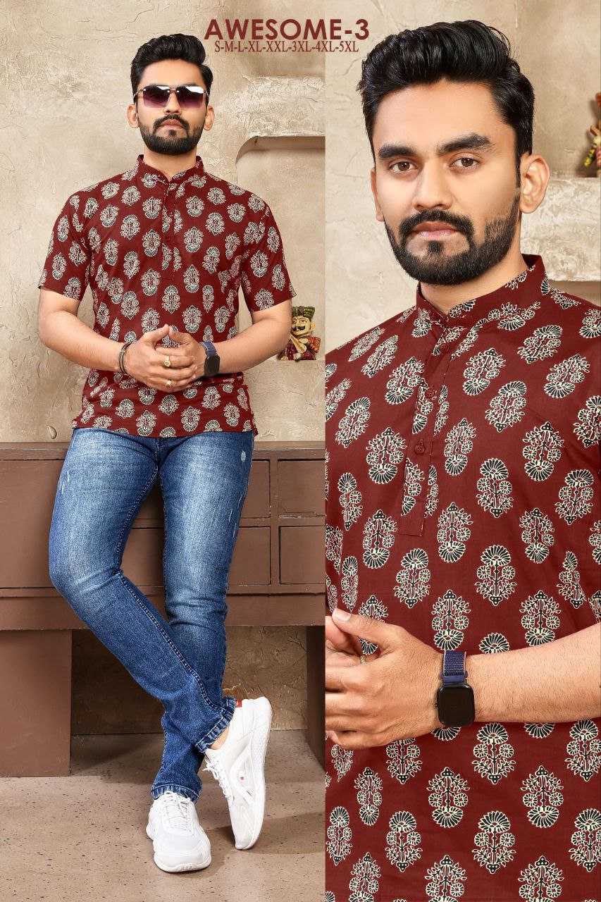 YNF SOFT COTTON KESH246 AWESOME WEAR WHOLESALE KURTA SHIRT MENS COTTON KURTA MENS SHORT KURTA MANUFACTURER