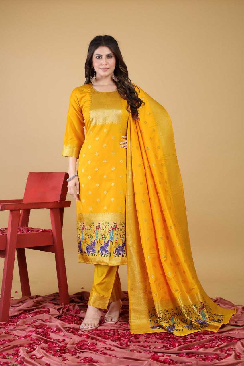 YNF SOFT SILK KESH234 DSF04 SUIT S DRESSES WHOLESALE UNSTITCHED SILK LADIES PRINTED SUITS MANUFACTURER