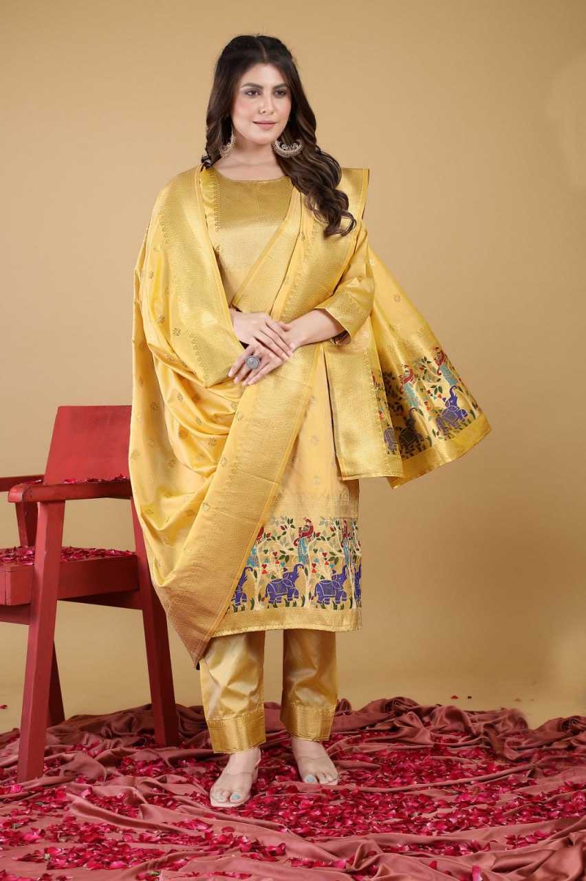 YNF SOFT SILK KESH234 DSF04 SUIT S DRESSES WHOLESALE UNSTITCHED SILK LADIES PRINTED SUITS MANUFACTURER