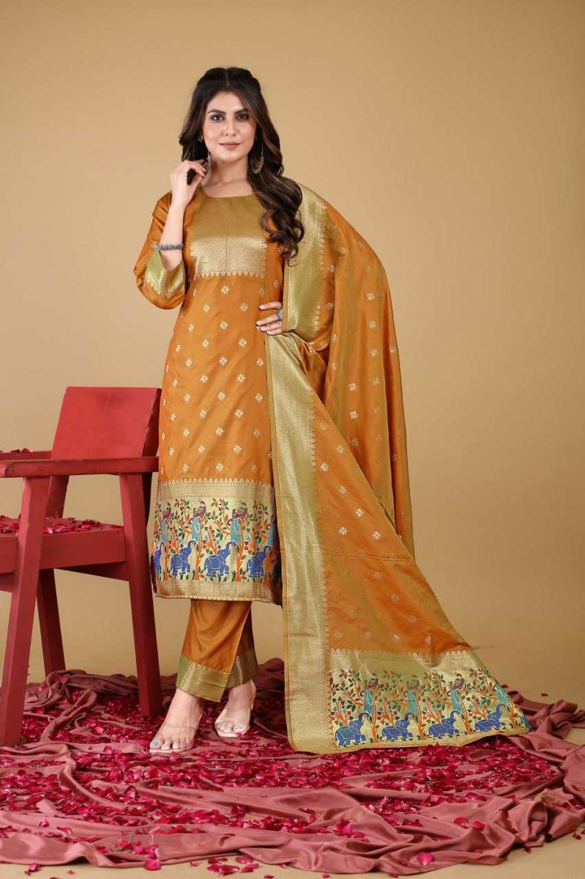 YNF SOFT SILK KESH234 DSF04 SUIT S DRESSES WHOLESALE UNSTITCHED SILK LADIES PRINTED SUITS MANUFACTURER