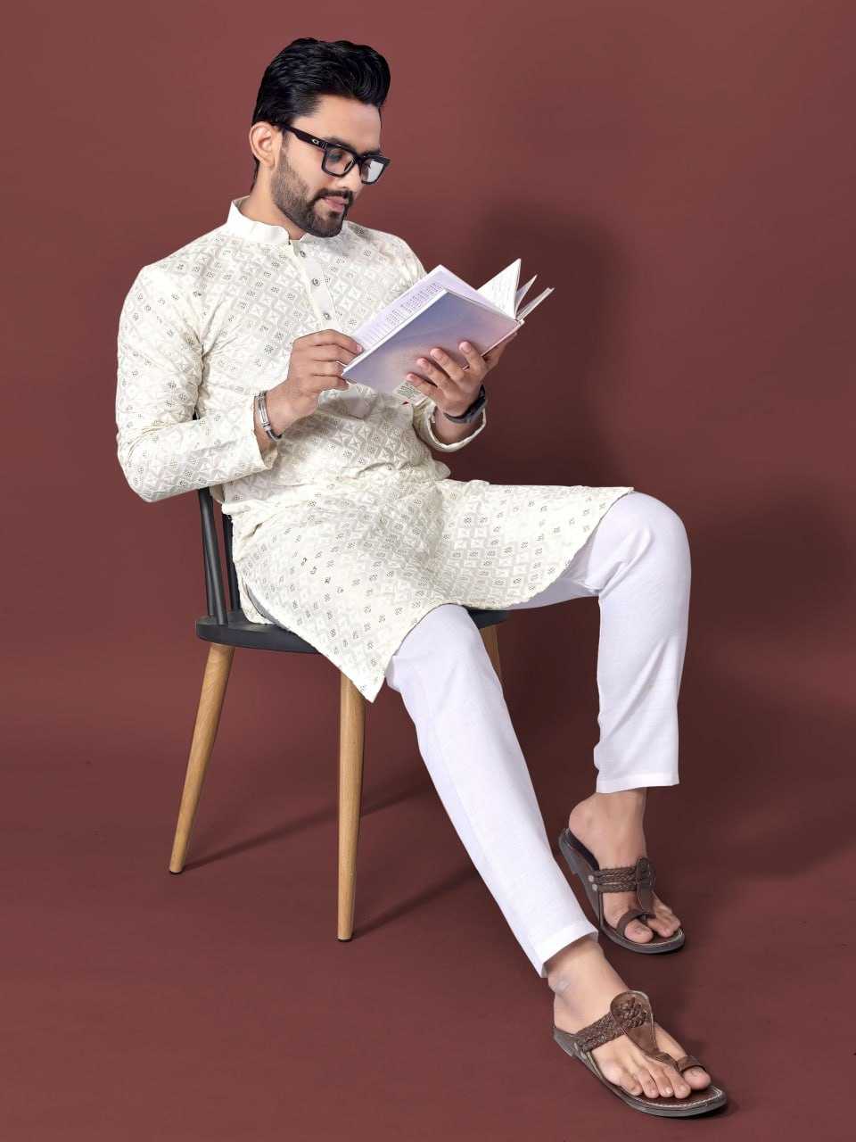 YNF SOFT SILK RIN111 PUSHPA MENS WEAR WHOLESALE MENS KURTA PYJAMA SILK KURTA MANUFACTURER