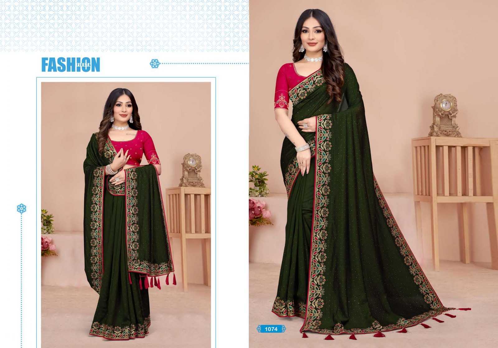 YNF SOFT VICHITRA ADITYA PRINTS KESH113 Aditya-09 CLOTHING BRANDS WHOLESALE SAREES MANUFACTURER
