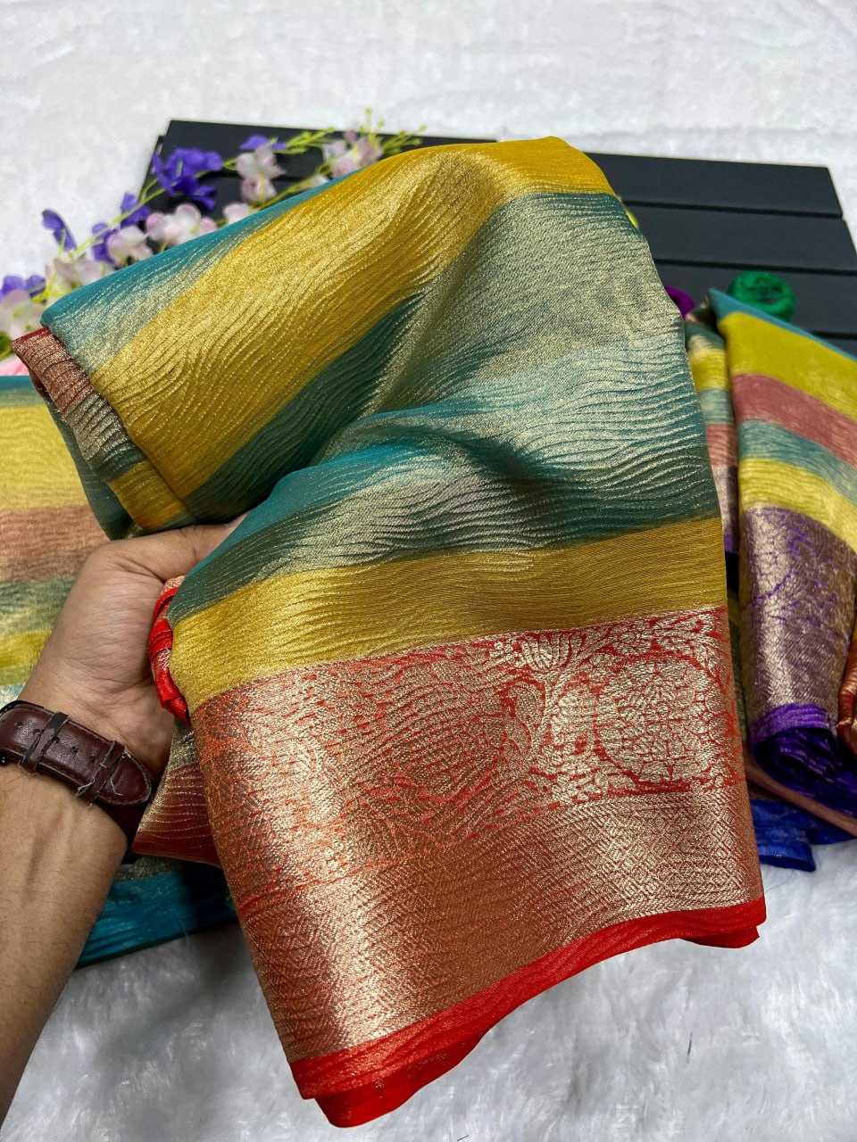 YNF TISSUE SILK KESH248 RVV09 SILKK SAREES WHOLESALE TRADITIONAL SOFT SILK FESTIVAL SAREES MANUFACTURER