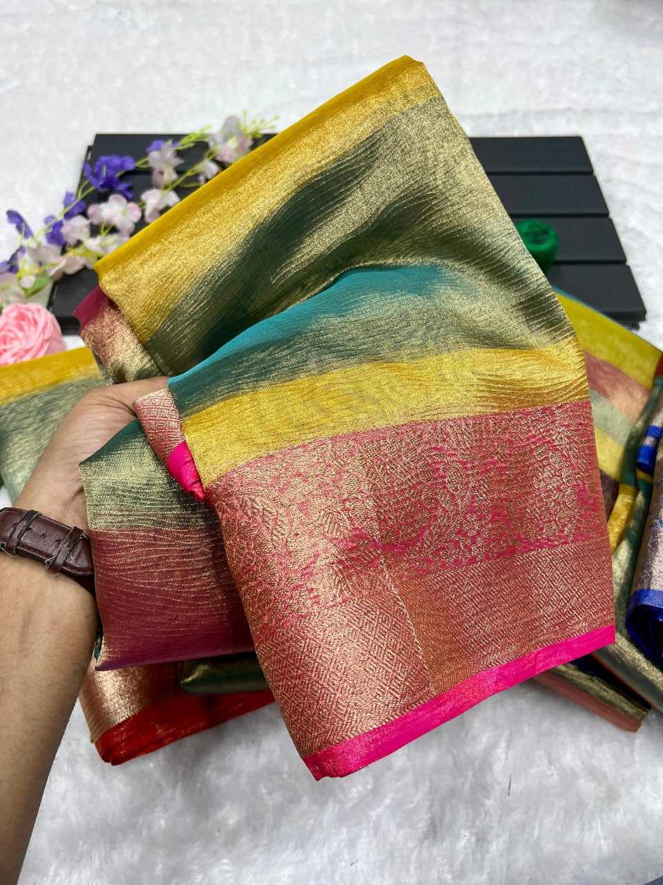 YNF TISSUE SILK KESH248 RVV09 SILKK SAREES WHOLESALE TRADITIONAL SOFT SILK FESTIVAL SAREES MANUFACTURER