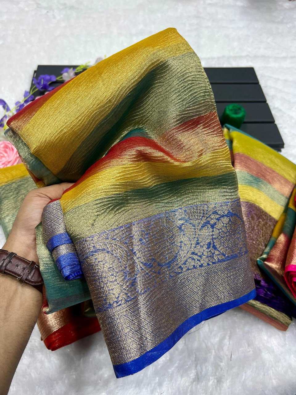 YNF TISSUE SILK KESH248 RVV09 SILKK SAREES WHOLESALE TRADITIONAL SOFT SILK FESTIVAL SAREES MANUFACTURER