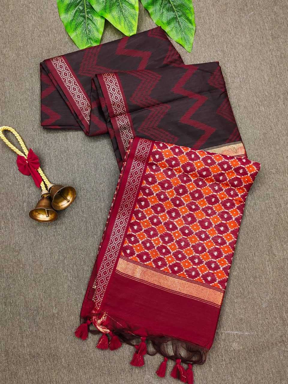 YNF TUSSAR SILK KESH171 YUKTI LERIYA SAREES WHOLESALE TRADITIONAL EMBROIDERED TUSSAR SILK SAREES MANUFACTURER