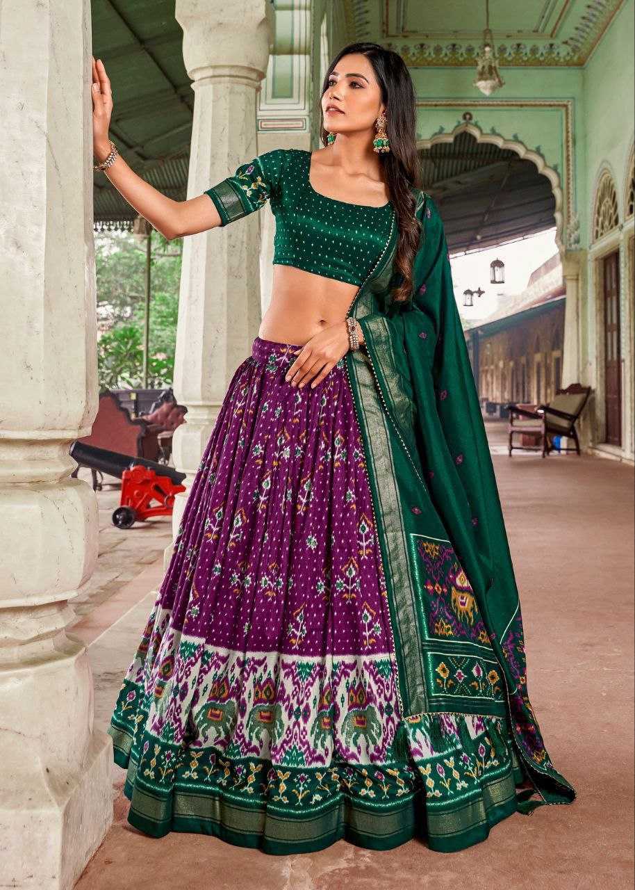 YNF TUSSAR SILK KESH187 SITARA LEHENGAS WHOLESALE WEDDING SILK LEHENGAS WITH DUPATTA AND BLOUSE MANUFACTURER