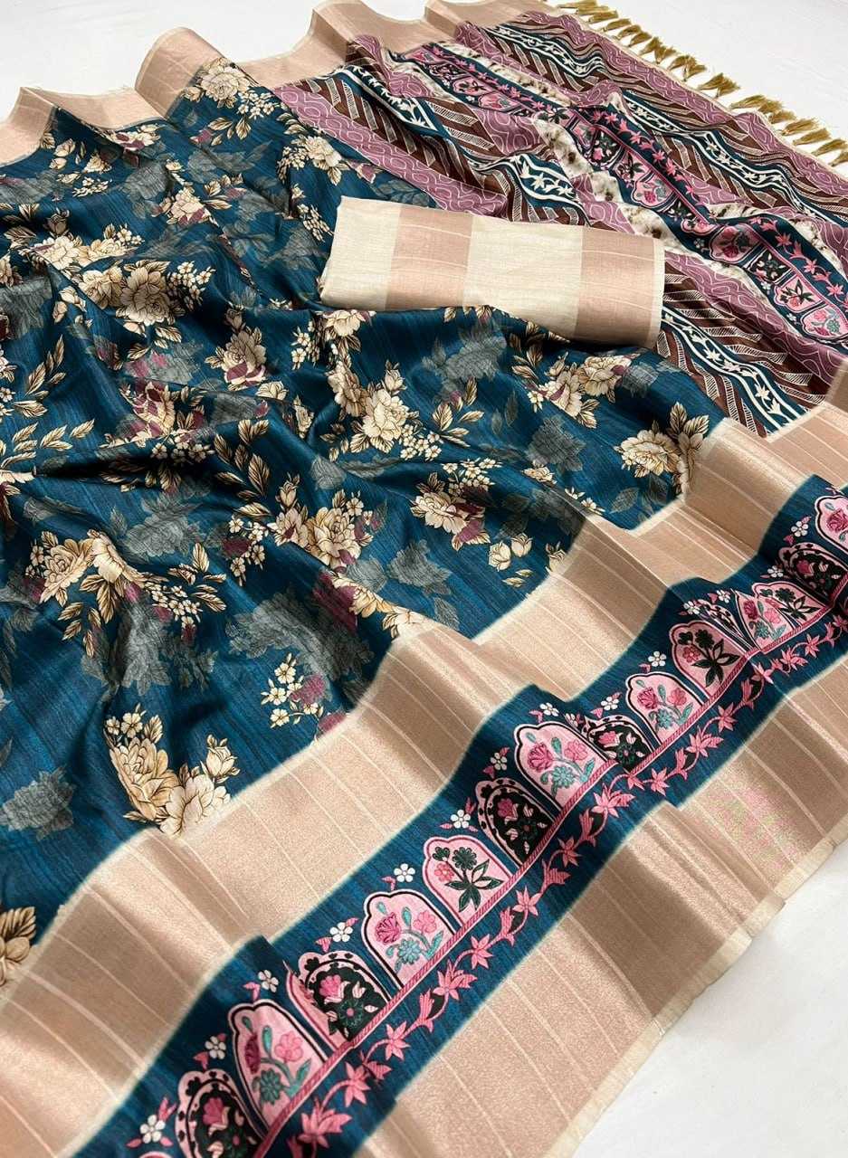 YNF TUSSAR SILK KESH267 RSJD10 SAREES WHOLESALE PRINTED EMBROIDERED TUSSAR SOFT SILK SAREES MANUFACTURER