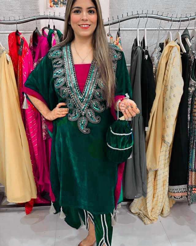 YNF VELVET KESH259 FNU1008 ISLAMIC KURTI WHOLESALE KAFTANS PAKISTAN ISLAMIC KURTI MANUFACTURER