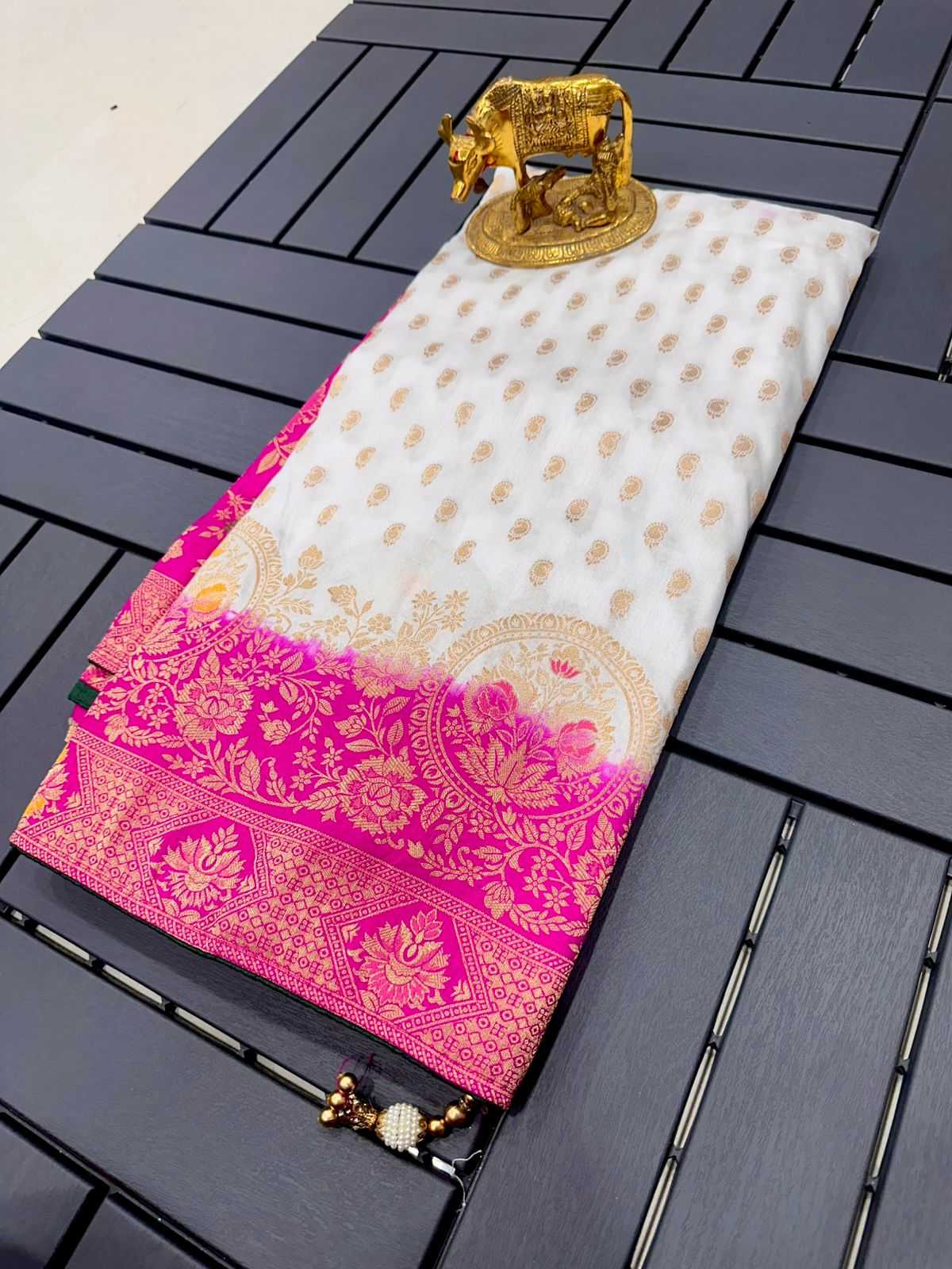 YNF BANARASI SOFT SILK KESH142 RAC12 SAREES WHOLESALE DESIGNER HAND WORK SILK SAREES MANUFACTURER