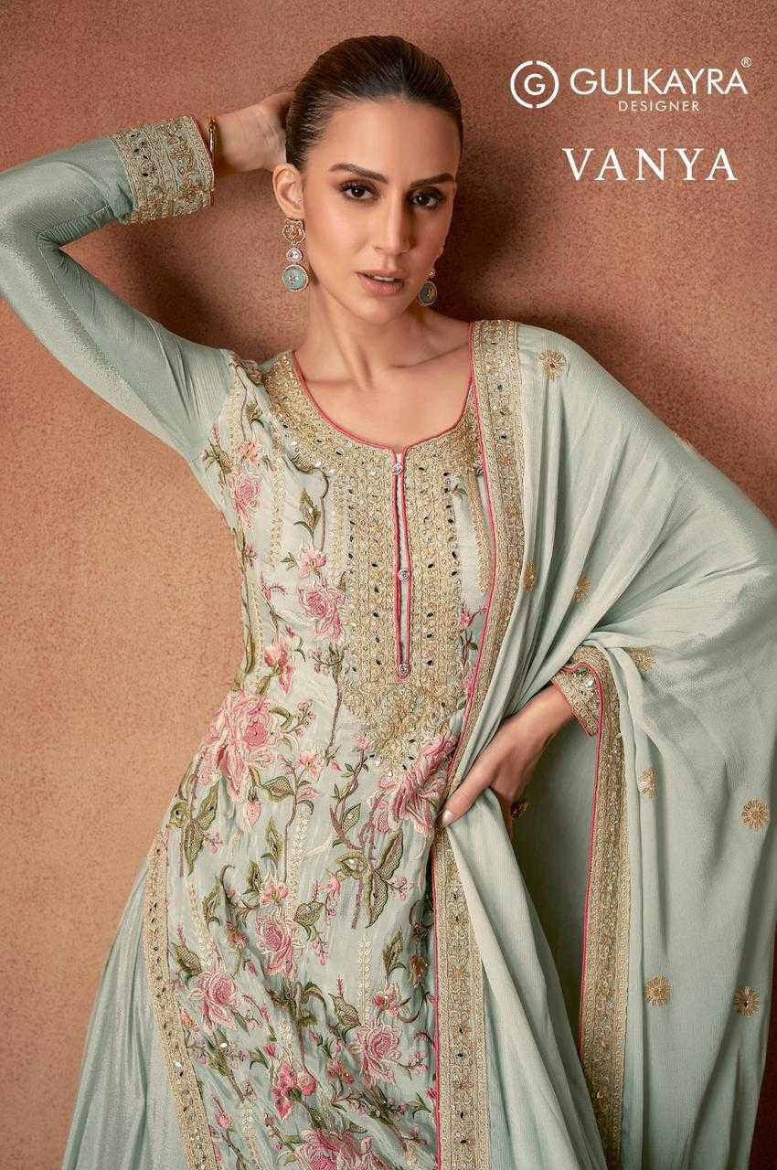 Ynf Chinon KESH113 VANYA Suits & Dresses Wholesale Ladies Suits Palazzo Suit Designer Suits Manufacturer