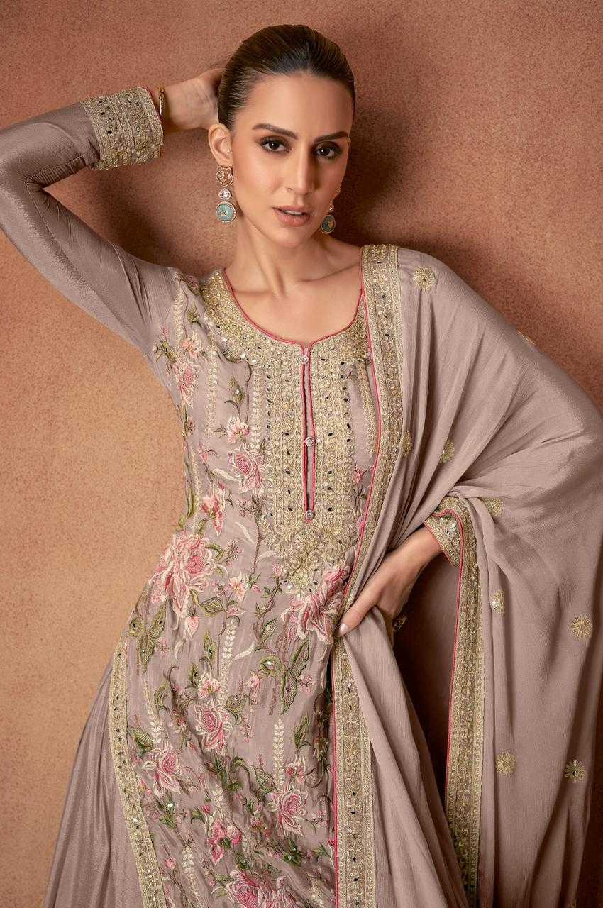 Ynf Chinon KESH113 VANYA Suits & Dresses Wholesale Ladies Suits Palazzo Suit Designer Suits Manufacturer