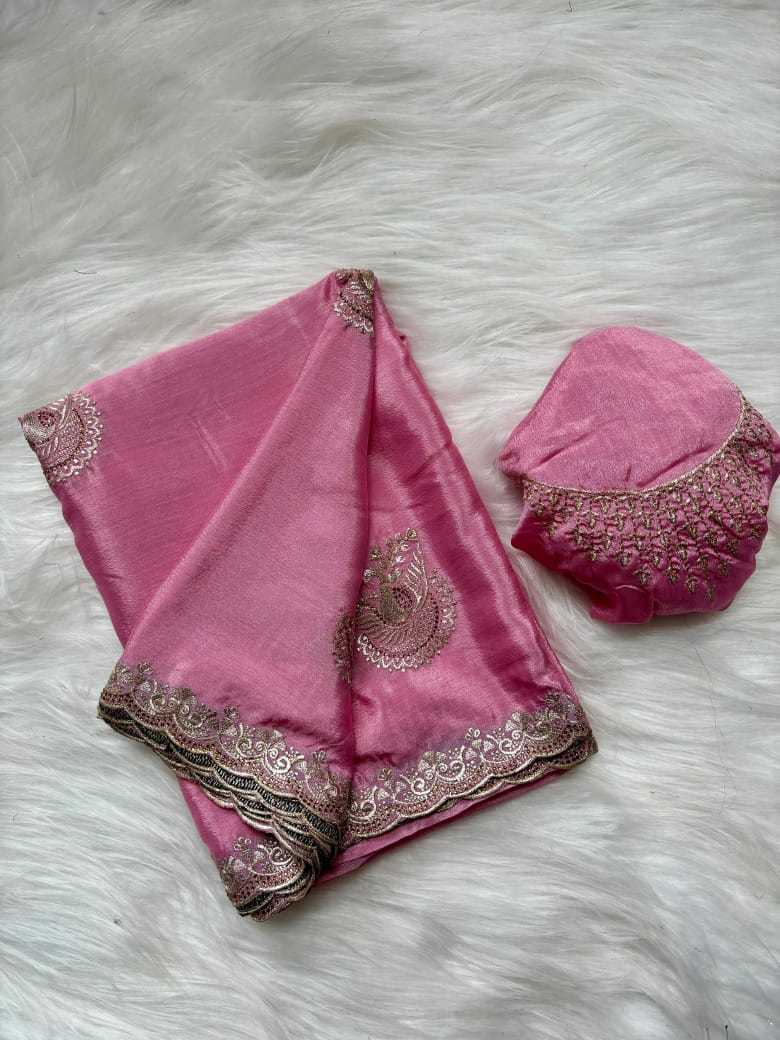 YNF CHINON KESH222 RUN155 SAREE WHOLESALE EMBROIDERED FANCY BUTTA SAREE MANUFACTURER