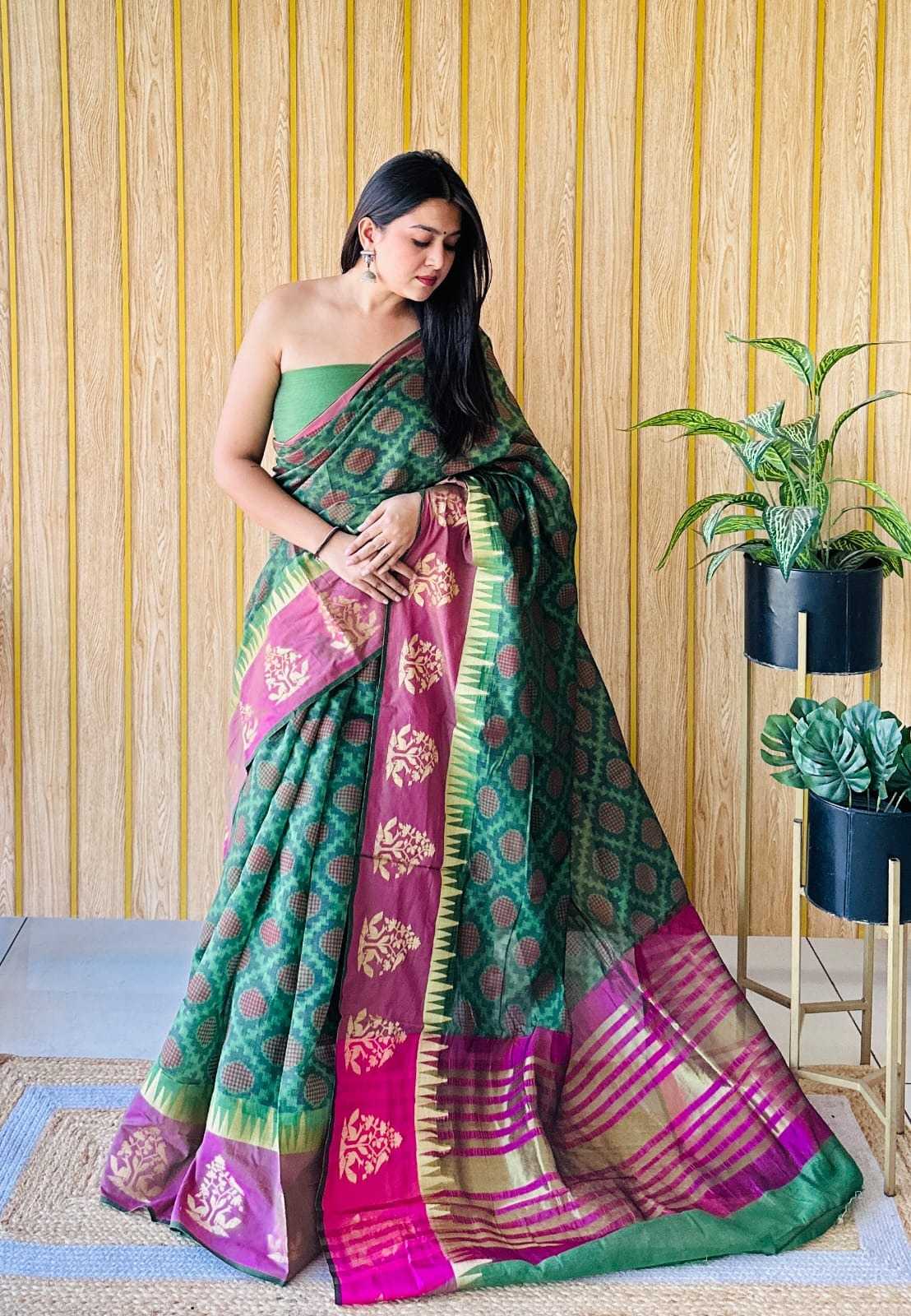 YNF COTTON KESH190 SRD02 SAREES  WHOLESALE PRINTED COTTON FANCY SAREES MANUFACTURER