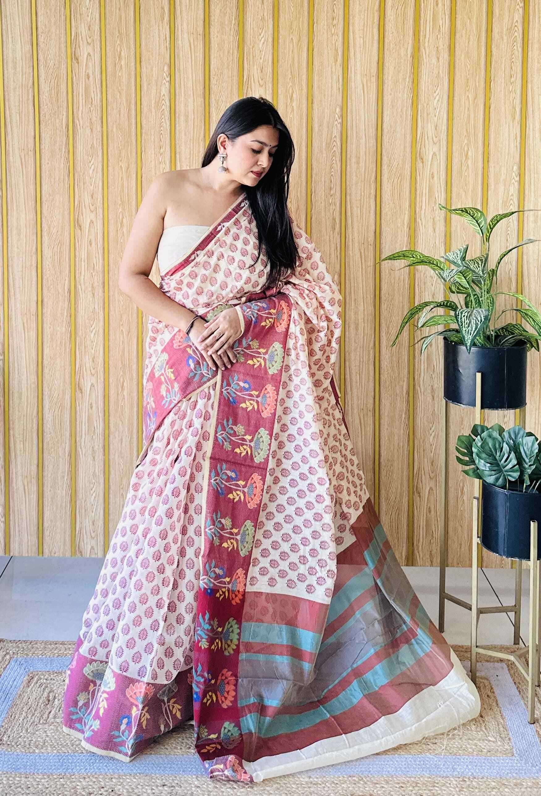 YNF COTTON KESH190 SRD02 SAREES  WHOLESALE PRINTED COTTON FANCY SAREES MANUFACTURER