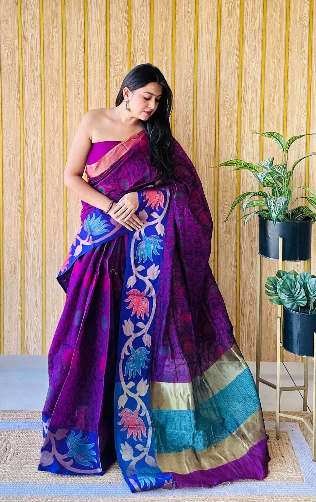 YNF COTTON KESH190 SRD02 SAREES  WHOLESALE PRINTED COTTON FANCY SAREES MANUFACTURER