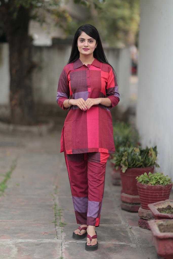 YNF COTTON KESH407 RMT07 WHOLESALE CO-ORD SET WESTERN WEAR MANUFACTURER