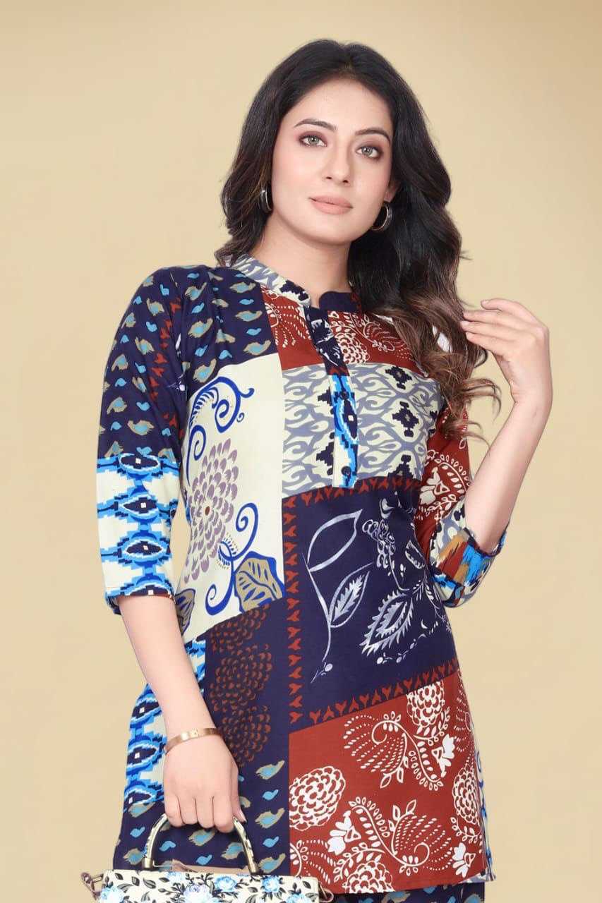 YNF COTTON KESH407 RMT35 WHOLESALE CO-ORD SET WESTERN WEAR MANUFACTURER