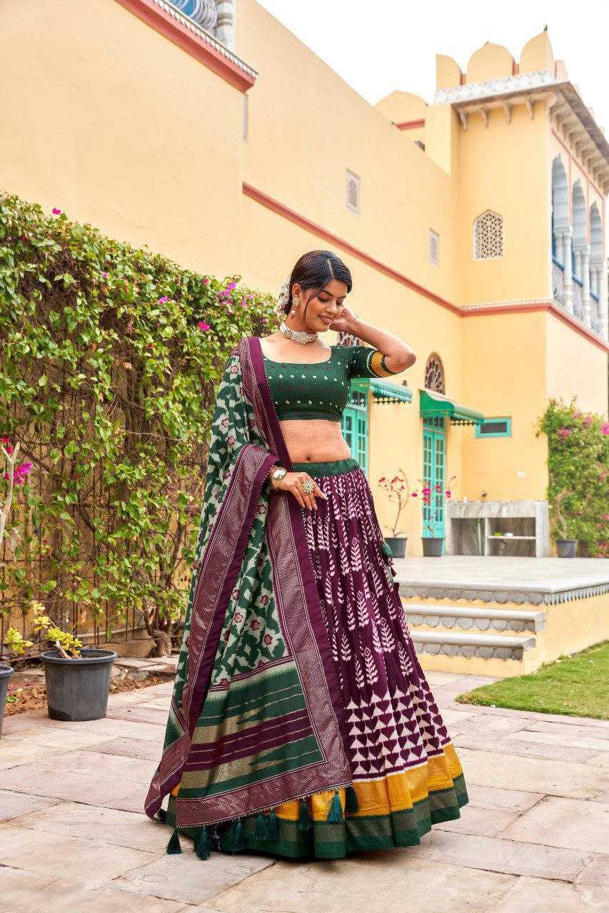 YNF DOLA  KESH187 BATIKA  LEHENGA WHOLESALE FANCY PRINTED CHANIYA CHOLI LEHENGAS  MANUFACTURER