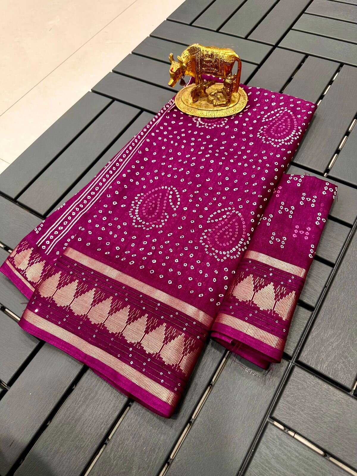 YNF DOLA SILK KESH142 RAC07 SAREES WHOLESALE PRINTED ZARI BORDER SILK SAREES MANUFACTURER