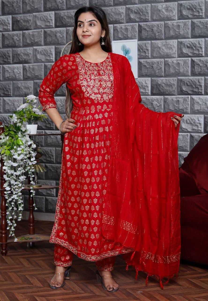 YNF FABRIC KESH382 378 SUITS & DRESSES WHOLESALE PRINTED EMBROIDERY LONG KURTI SUITS & DRESSES MANUFACTURER