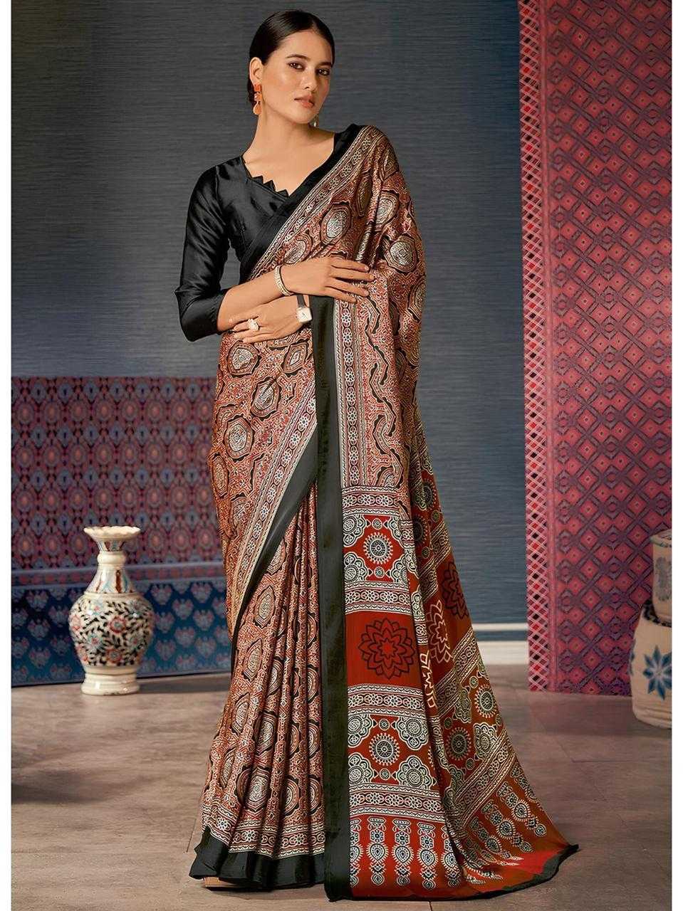 YNF HEAVY MASLIN COTTON KESH390 HFV03 SAREES WHOLESALE AJRAKH PRINTED COTTON SAREES MANUFACTURER