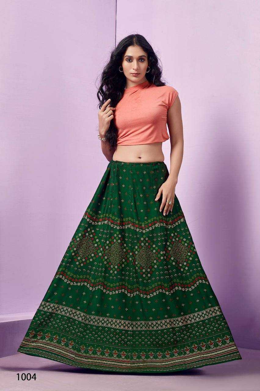 YNF HEAVY RAYON  RIN125 Flared Skirt LEHENGAS WHOLESALE SIMPLE PRINTED CIRCULAR LEHENGAS MANUFACTURER